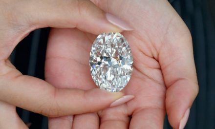 A Flawless 102-Carat Rare White Diamond up for Auction In Hong Kong