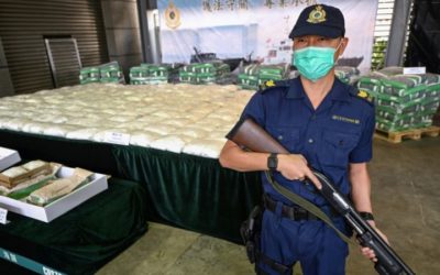 Hong Kong in Record Meth Bust as Pandemic Forces Gangs to Evolve