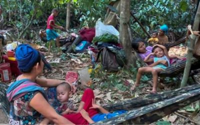 Toddler Survives Myanmar Airstrike that Killed Father