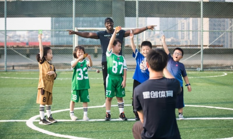 American Football in China American Football in China