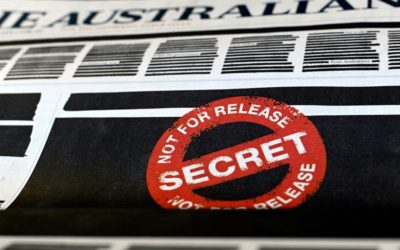 Australian Media Protests Against Government with Redacted Front Pages