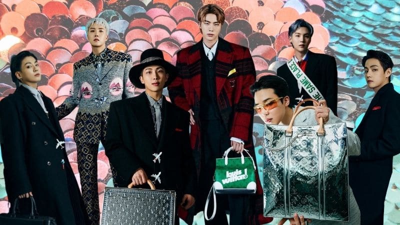 BTS Walks Louis Vuitton FW21 Show in Korea