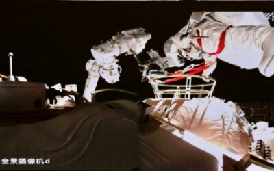China’s Astronauts Make Spacewalk to Upgrade Robotic Arm
