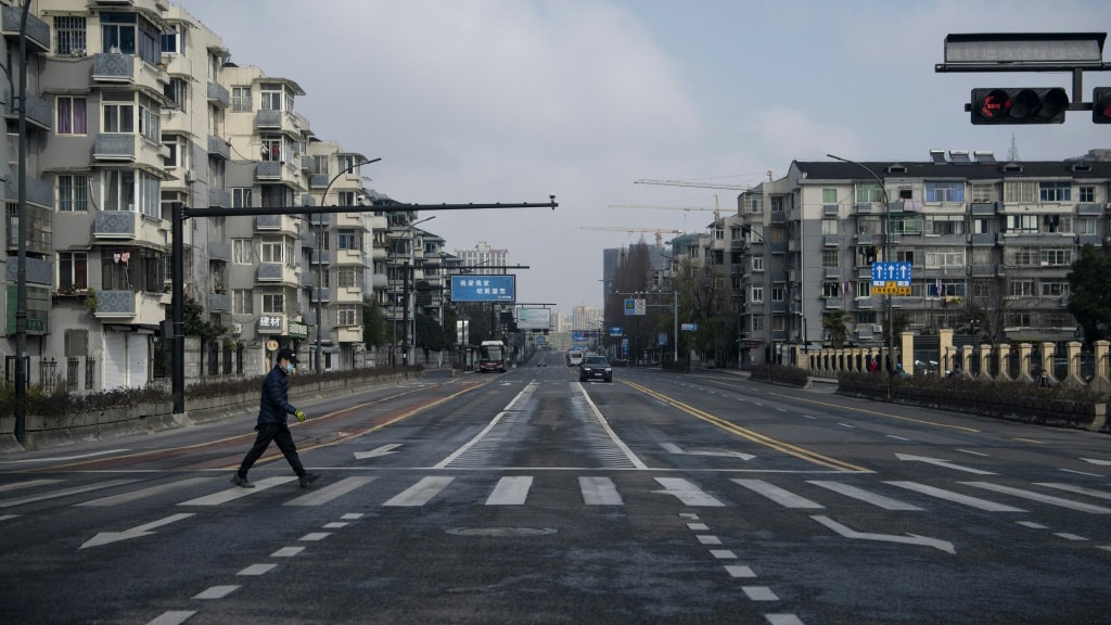 City Street in Hangzhou China.afp City Street in Hangzhou China.afp