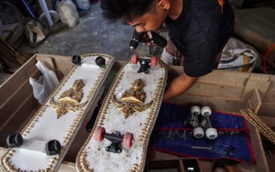 Thai Coffin-Maker Kickflips His Caskets into Skateboards