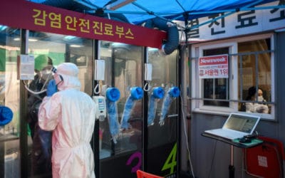 South Korea Dials Up Virus Testing with Hospital ‘Phone Booths’