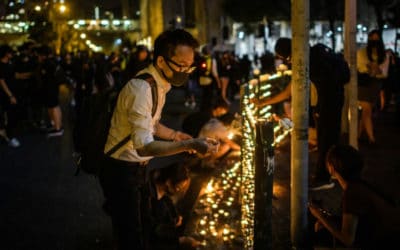 Thousands Mourn at Hong Kong Rally after Student’s Death