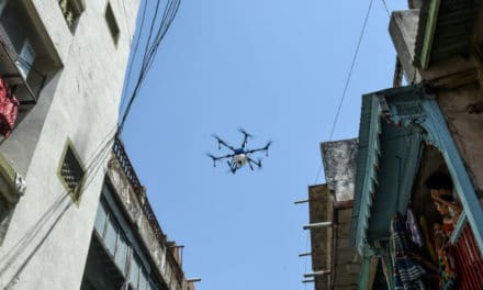 India Uses Drones to Disinfect Virus Hotspot as Cases Surge