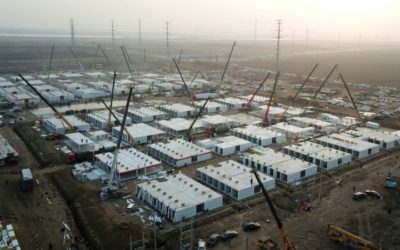 Chinese City Rushes to Build Massive COVID-19 Quarantine Center
