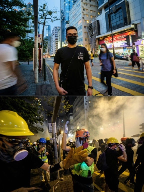 Hong Kong Tsim Sha Tsui Shopping District.afp