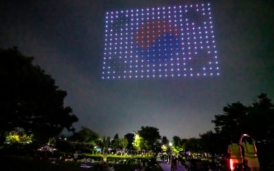 Seoul’s Spectacular Drones Show Displays Positive Messages