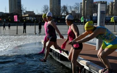 Ice, Ice, Baby: Beijing’s Winter Swimmers Shrug Off Record Lows