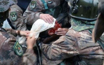 China Shares Dramatic Video of Mountain Clash with India Troops