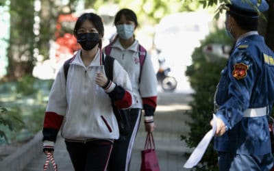 Beijing School Students Trial Temperature-Tracking Bracelets
