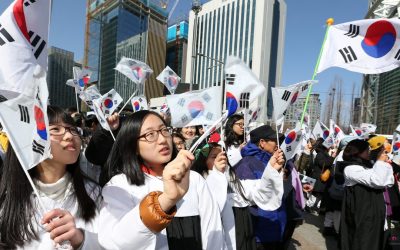 South Koreans Celebrate Independence In New York