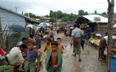 Rohingya Children Stage ‘Genocide’ Anniversary Protest in Bangladesh Camp