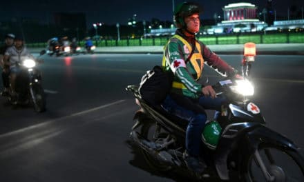 Hanoi Motorbike Taxi Drivers Turn First Responders