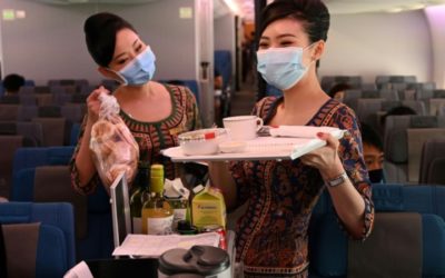 Travel Addicts Dine as ‘Passengers’ on Parked Singapore Airlines Jet