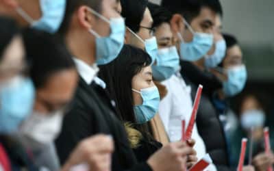 Hong Kong Medics Strike for China Border Closure
