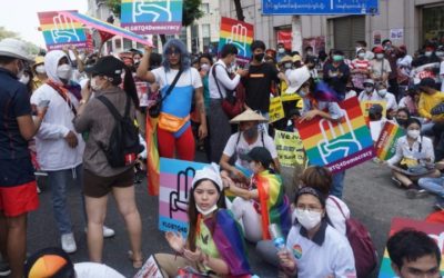 Rainbow ‘Revolution’: Myanmar’s LGBTQ Activists March against Coup