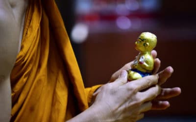 Thailand’s ‘Golden Son’ Dolls Bring Believers Luck and Protection