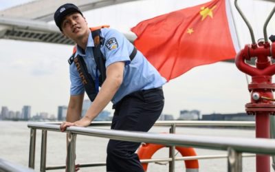 Chinese Swimmer Goes from Olympic Podium to River Police