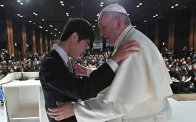 Pope Meet with Japan Disaster Survivors