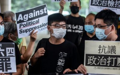 Hong Kong Activists Plead Guilty over Banned Tiananmen Vigil