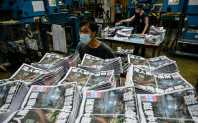 Hong Kong Police Arrest Top Writer from Shuttered Apple Daily