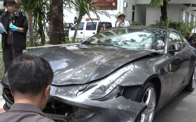 Interpol Issued ‘Red Notice’ to Arrest Thai Heir for Fatal Hit and Run