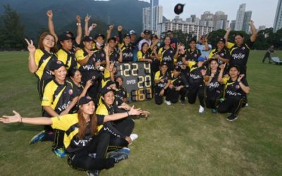PH Domestic Workers Team Beating Hong Kong in Cricket Match