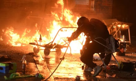 Hong Kong University Campus Turns into Scorched Battleground