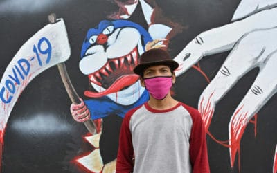 Scythes and Monsters: Indonesian Artists Create Coronavirus Artwork