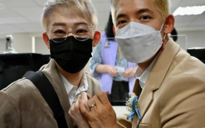 Taiwan-Macau Gay Couple Wed after Landmark Legal Win