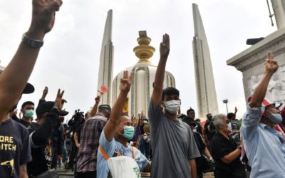The Story behind Thailand’s ‘Hunger Games’ Protest Salute