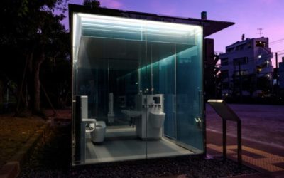 Tokyo Park Gets Transparent Toilets