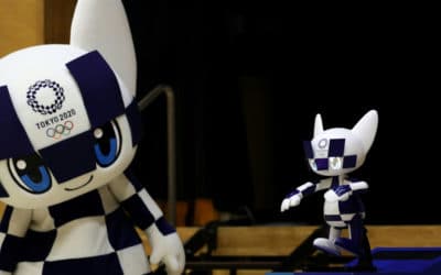 Olympic Robot Mascots Debut in Tokyo