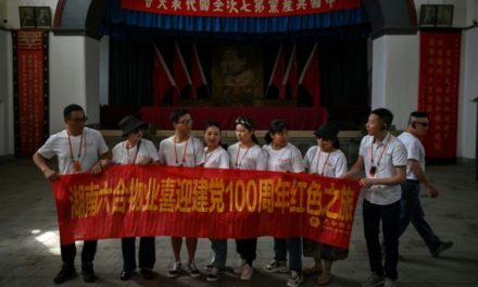 In China’s ‘Red Holy Land’, Tourists Mark Communist Party Centenary