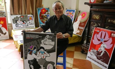 Vietnam Draws on Propaganda Artists in Battle Against Virus