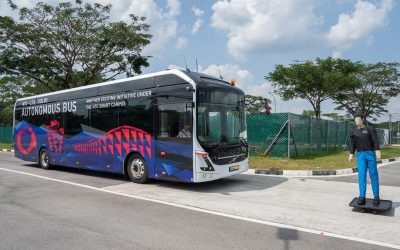 Volvo Tests Out Autonomous Buses in Singapore