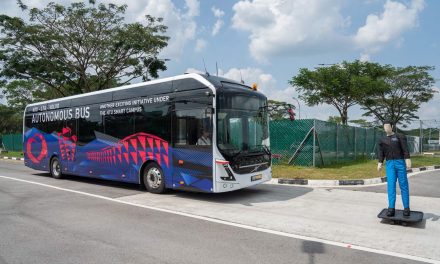 Volvo Tests Out Autonomous Buses in Singapore